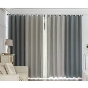 지나송 암막 커튼 거실 침실 방 베스티 특대형 네이비 BNA