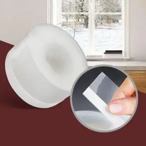 ( )현관 창틀 바람막이 투명문풍지 문틈새막이 B타입 10M