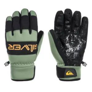 퀵실버 남자 겨울 장갑 경량 터치 방수 스키 보드 XL BNA