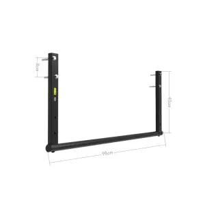 높이조절 턱걸이운동기구 등운동기구 광배근 풀업바