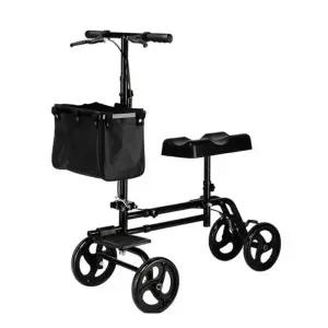 무릎 카트 이동 자전거 충격 목발 바퀴 흡수 제품 스쿠터