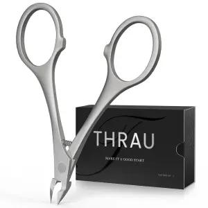 라운드 그립이 있는 THRAU 큐티클 트리머 새롭게 업그레이드된 니퍼 매니큐어 및 페디큐어용 전문