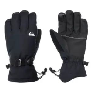 퀵실버 남성 스키 손가락 장갑 롱핏 방수 선물 블랙 M BNA