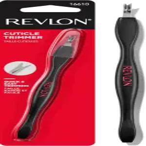 부드럽고 간편한 트리밍을 위한 캡 고정밀 V-팁 편안한 그립감을 갖춘 레브론 큐티클 트리머 1카운트