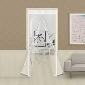 (상품색상 방풍비닐방문용 90x210cm)현관문 방풍막 방문용(90x210cm) 방문 바람막이 외풍차단 방풍비닐 바