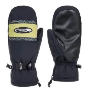 퀵실버 남성 방한 벙어리 장갑 스키 썰매 검정 XL BNA