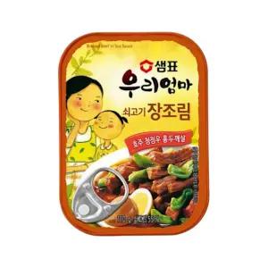 샘표 우리엄마 쇠고기장조림 110g X 6개