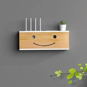 거치대 공유기 셋톱박스 선반 벽걸이 받침대 후면