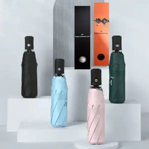 튼튼한3단우산 미니 방수 방풍 경량 UV 차단 자동 우산 양우산 돌잔치 답례품 선물 판촉물