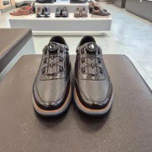 엘칸토 HC11 소가죽 남성화 세미정장 다이얼 스니커즈  Q0T8U61Q385