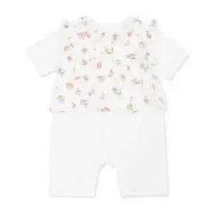 [롯데백화점]오가닉맘 플레뜨칠부우주복-MJSLQE17