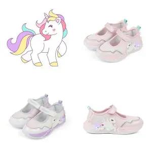 [토박스](대구신세계) 26SS 신상품 다이노솔즈 프린세스 유니콘 키즈 LED DNYCG1TSPU11 (160MM-200MM)