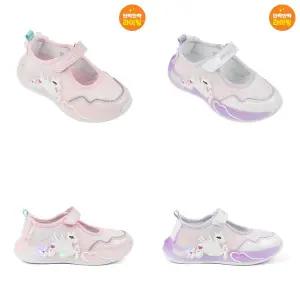 [다이노솔즈](대구신세계) DINOSOLES 26년 S/S 신상 LED 레인보우 유니콘 키즈 DNYCG1TSPU11