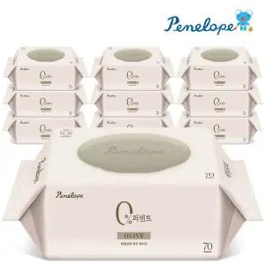 [온누리상품] [페넬로페] 0퍼센트 올리브 캡형 70매10팩