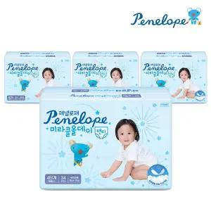 [온누리상품] [페넬로페] 뉴 미라클 올데이 팬티 대형 34매4팩 남여공용