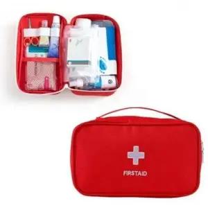 휴대용 야영 낚시 파우치 구급약품 캠핑 비상약 등산