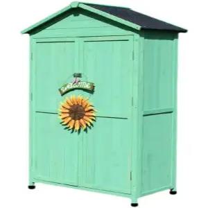 야외 창고 방수 보관함 농기구 조립식 수납함 이동식 마당 간이 정리함 캐비닛