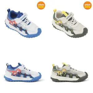 [다이노솔즈](대구신세계) DINOSOLES 26년 S/S 신상 LED 와일드 티라노 키즈 DNYCG1TSWT11 공룡 운동화