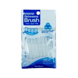 ( )휴대용 치간 칫솔 리필 120개입 굵은실 무향 잇몸케어 덴탈 구강 관리용