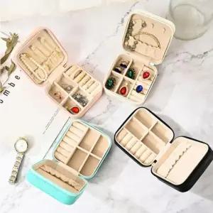 휴대용 악세사리 보관함 미니 여행용 쥬얼리 보석함