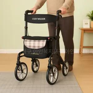 노인보행보조기 카본보행기 복지용구 지원 실버카 성인워커