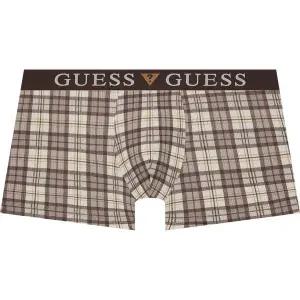 [게스언더웨어](강남점)남성 브라운체크 드로즈(GEMDR931BR)