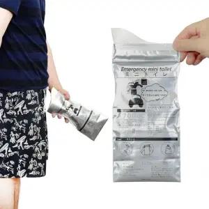 ( )간편 휴대용 일회용 소변 봉투 배설물 구토 비상 요양원 노인 긴급 차량