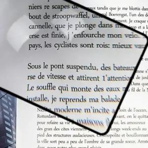 (선택 확대경 3개 00728WT)휴대용 도서 확대경 3개