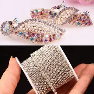 네일 대용량 스톤 체인 골드 실버 벌크 2mm 2.5mm