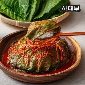 [사대부집곳간]사대부 맛있는 깻잎김치 500g x1팩(국내산 깻잎 전라도식 밥도둑 반찬)