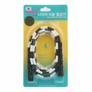나리아 편안한 리듬 줄넘기 검정 1P 공인 초보자 운동