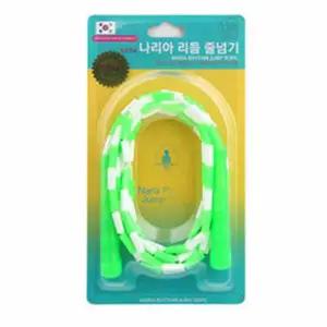 나리아 편안한 리듬 줄넘기 연두 1P 공인 초보자 운동