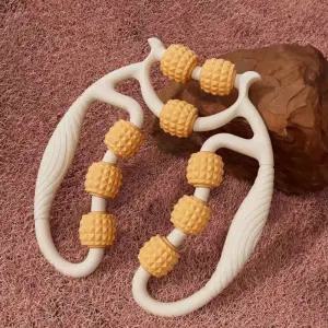 [베스트TOP100]힐링 발맛사지 다리 종아리 마사지기 롤러