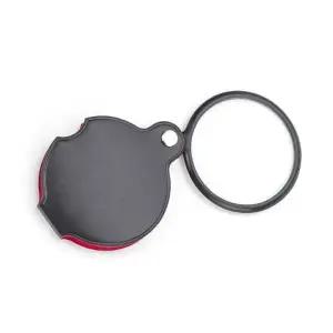 ( )휴대용 확대 독서 포켓 미니 돋보기 확대경 접이식 루페 접이식돋보기 관찰 노안