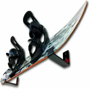 보드 미니멀리스트 스노보드 디스플레이 랙 월 마운트 스토리지 보관