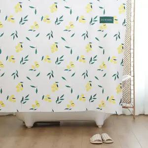 국내 제작 안티곰팡이 방수 욕실 화장실 샤워 가림막 가리개 패브릭 커튼