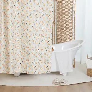 벨리아투스 국내제작 욕실 방수 샤워 커튼 패브릭 가림막 가리개 파티션