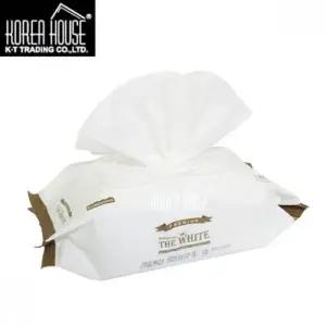 ( )베비랑 화장지 엠보싱 물티슈 휴지 더 화이트 베비랑물티슈 캡형 120매 물 휴대용