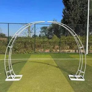 대문 아트 펜스 가든 장미 대형 화이트