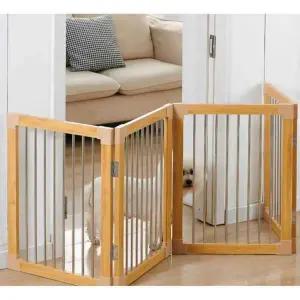 우드 애견 펜스 반려견 야외 휀스 강아지가림막 강아지 대형