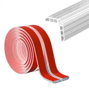 보호대 PVC 가드 1M 모서리 투명 DD-12782 안전 90도