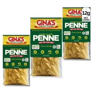 지나의 이탈리안 요리 저탄수화물/저칼로리 파스타 펜네 - 100칼로리/서빙 저탄수화물 고섬유질 고단백