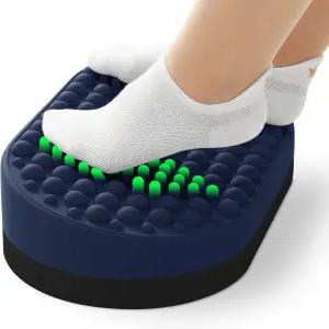 직장에서 책상 밑을 위한 딕닥 발 받침대 홈 오피스 의자 발바닥 근막염 를 오스만 마사지기 부드러운