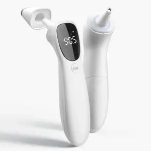 황걸 무접촉 체온계 발열 경보가 있는 디지털 이마 큰 LED 숫자 3-in-1 비접촉 적외선 귀 및
