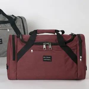 스포츠백 운동가방 여행보조가방 더플백 숄더백 와인 ZHI8+8Hem