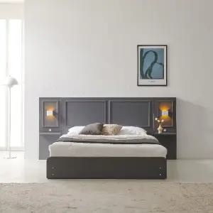 보루네오 하임힐 호텔식 수납침대 Q LED협탁1개 (CL라텍스독립) DB4016