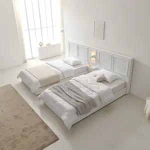 보루네오 하임힐 호텔식 수납침대 SS LED협탁1개 (CL라텍스독립) DB4020