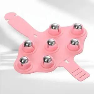 ( )글러브 마사지글러브 회전 지압볼장갑 장갑 목 배