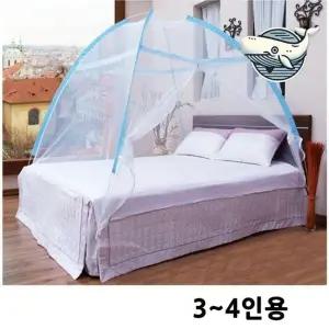 ( )가족용 원터치 모기장 침대 여름 캠핑 방충망