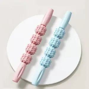 롤러 마사지스틱 종아리 허벅지 지압봉 마사지기 다리 알 붓기